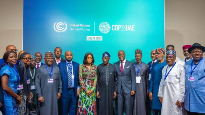 COP28 Nigerian Delegation